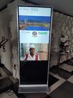 Рекламирующ киоск 55&quot; Синьяге цифров экраны подгоняли широкий угол взгляда с ПК