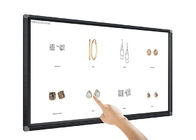 Рекламирующ фабрику OEM дисплея экран касания взаимодействующий LCD видеоплеера сети киоска монитора стойки 55 дюймов терминальный