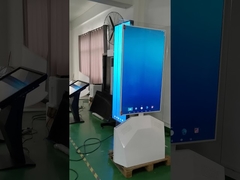 Напольный киоск с мультисенсорным цифровым дисплеем, Android 5.1