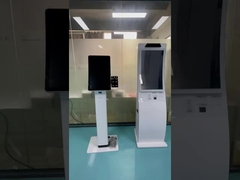 Мини изогнутый дизайн экрана касания киоска обслуживания собственной личности 23,6 дюймов приказывая для ресторана фаст-фуда