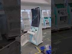 Изогнутый 23,6 32 39 меню ресторана банка киоска очереди обслуживания собственной личности сенсорного экрана положения пола 43 дюймов