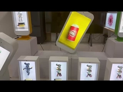 22-дюймовый трехмерный голограммный ящик с прозрачным экраном