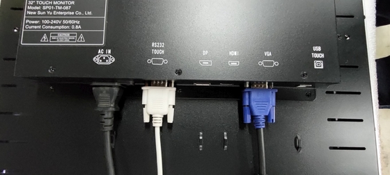 PCAP сенсорный экран LCD размер монитора от 10,1 дюйма до 98 дюймов с встроенными в цветные светодиоды для игровой машины