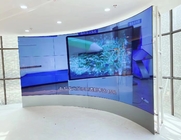 55 65 75 стена дисплея OLED дюйма коммерчески видео- изогнула гибкий экран