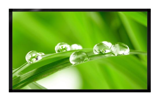 55-дюймовый цифровой дисплей LCD с рекламным дисплеем 10 точек