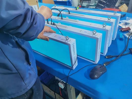 19.5 24 34 43 65 75 дюймовый настенный монтаж растянутой панели LCD дисплей TFT LCD модуль 4K