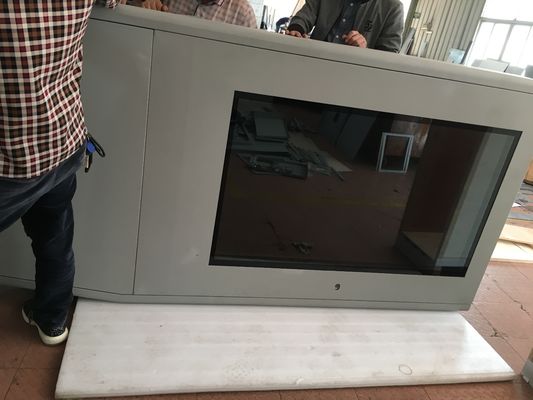 TFT-LCD одностороннее цифровое вывеска Zic покрытый стальным корпусом с охлаждающей системой кондиционер