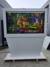 На открытом воздухе киоск экрана ландшафта монитора 65inch 55inch 43inch приложения ТВ меню цифров стойки пола