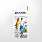 Вися реклама Синьяге цифров показывает 43&quot; экран Виндовс двойника бортовой ходя по магазинам