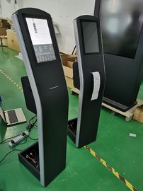 12.1 дюймовый этаж стоящий емкостный сенсорный экран киоск с THERMAL принтер встроенный Android или ПК ОС для платежа киоск