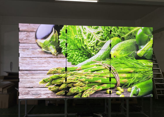 Стена стены ТВ дюйма 500nits LG держателя 250W 55 видео- установила шатон 1.8mm