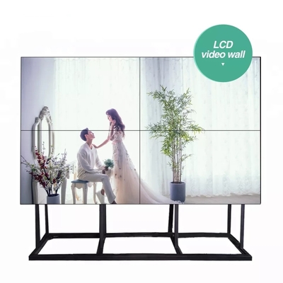 продолжительность жизни дюйма 500cd/M2 экрана 55 стены 4x4 ультра тонкая LCD видео- длинная