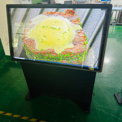 55 дюймовый стенд с сенсорным экраном киоск LCD Pcap монитор с встроенным в i7 компьютер