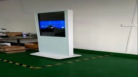 На полу стоящий киоск цифровой вывески 21,5-65 дюймов 1920x1080 разрешение