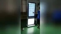 55 дюймовый киоск цифровой сигнализации Android с яркостью 400CD / M2