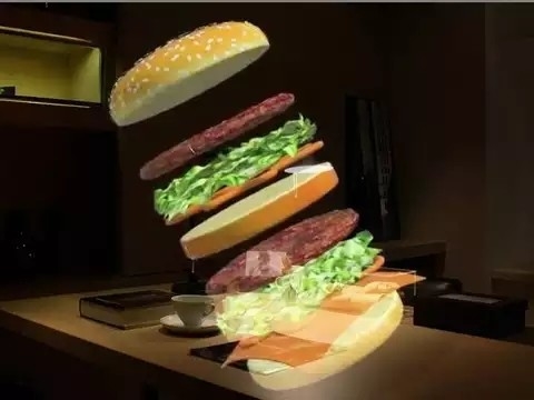 2 / вентилятор дисплея проекции 4/8 лопаток вентилятора голографический   Hologram проекции изображения 3d
